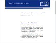Tablet Screenshot of cmpexternos.cm-porto.pt